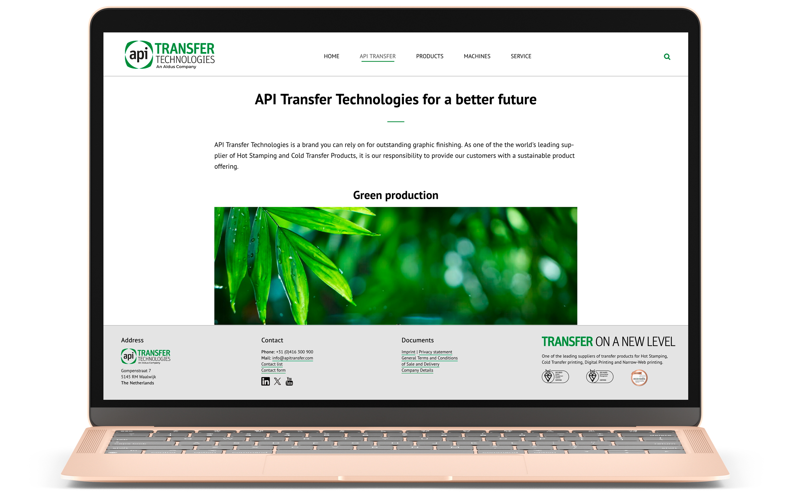 Portal de noticias - API Transfer Technologies